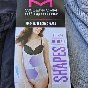 New open bust body shaper womens 3x